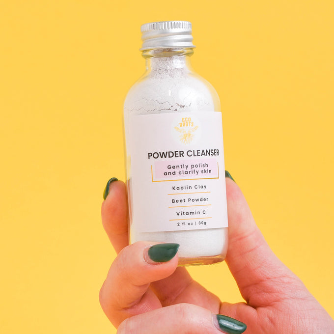 powder face cleanser