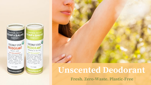 Unscented Deodorant: Fresh | Zero-Waste | Plastic-Free