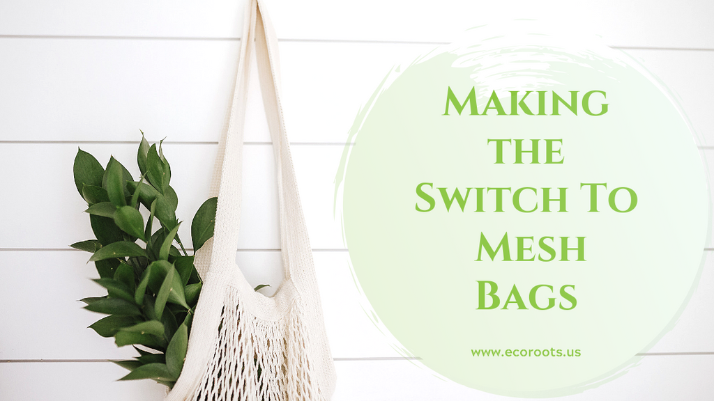 Mesh Bags are here to stay! Say goodbye to plastic bags!