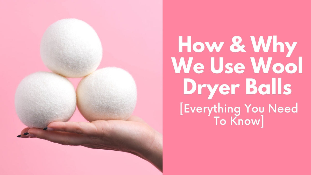 Wool Dryer Balls & Essential Oil Bundle