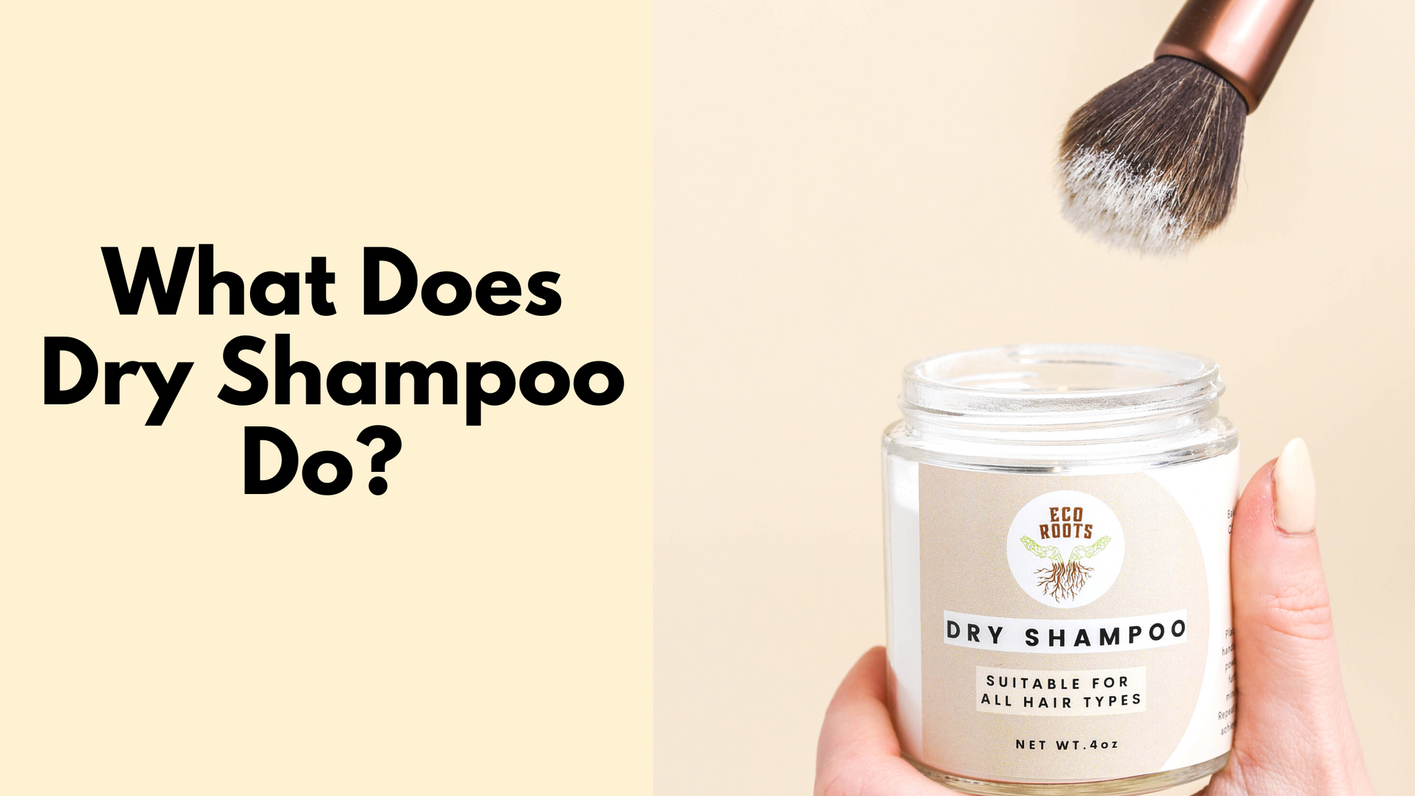 What Does Dry Shampoo Do? EcoRoots