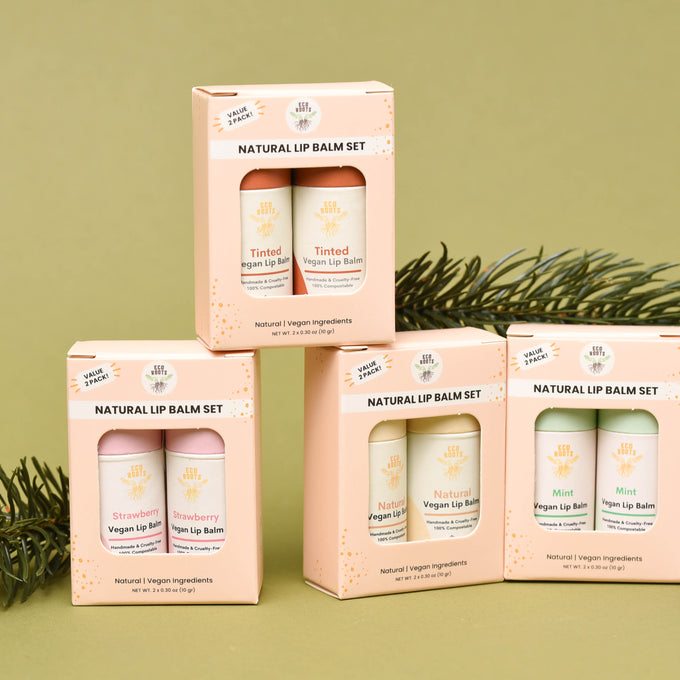 Vegan Lip Balm Set