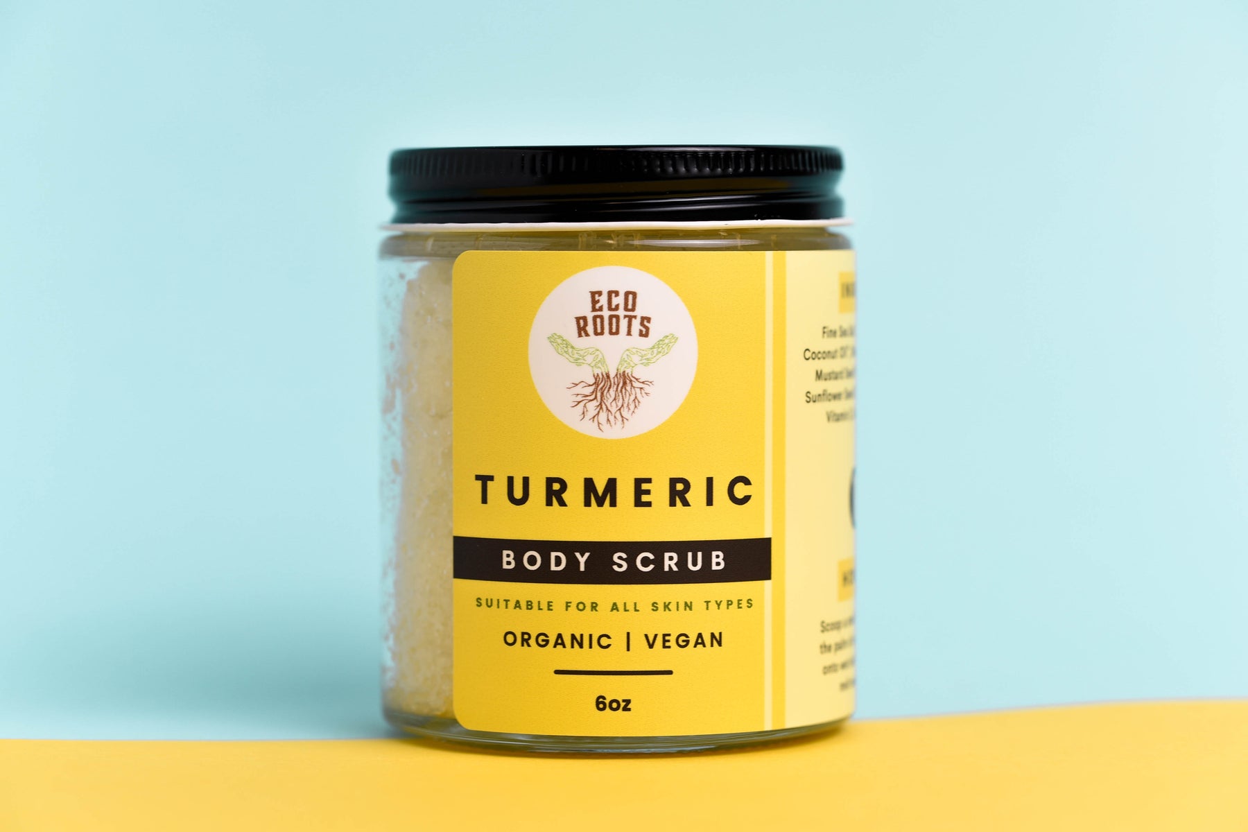 Turmeric Grapefruit Body Scrub EcoRoots