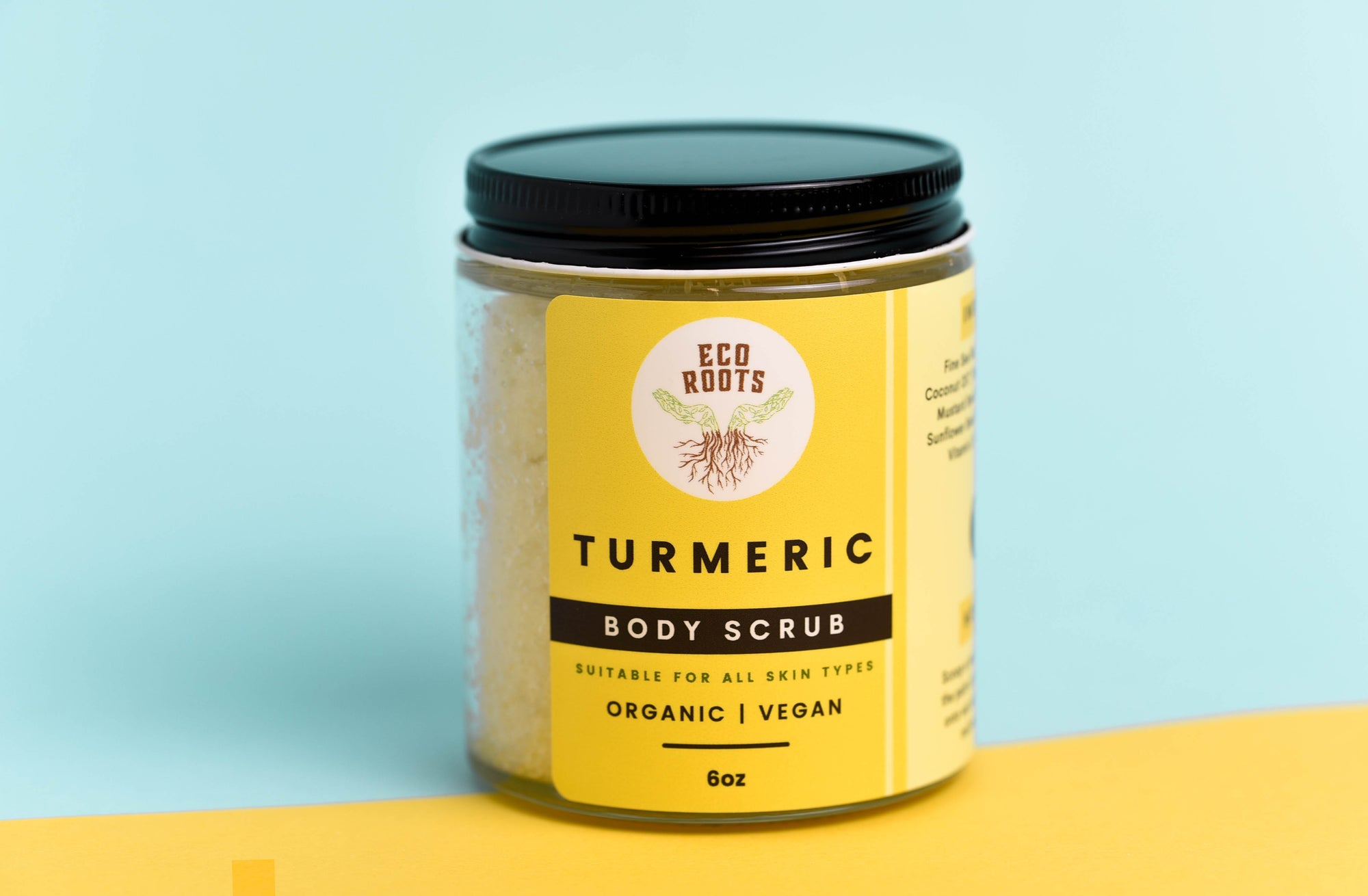 Turmeric Grapefruit Body Scrub EcoRoots