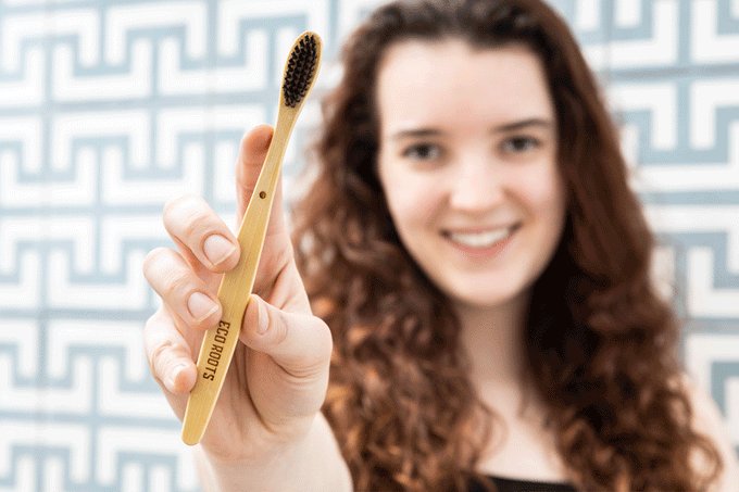 Natural Bamboo Toothbrush - Set of 4 – EcoRoots