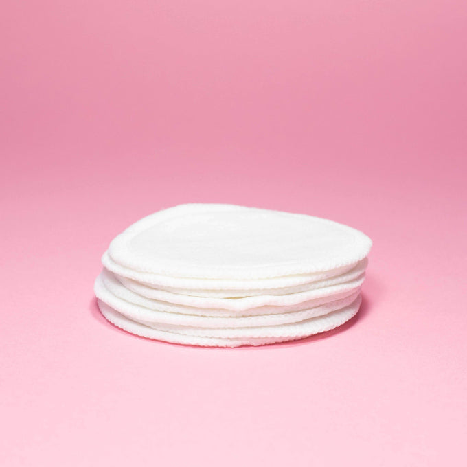 Organic Reusable Cotton Rounds - Set of 10 - Bundle soap
