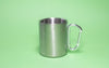 Stainless Steel Cup - Carabiner Handle